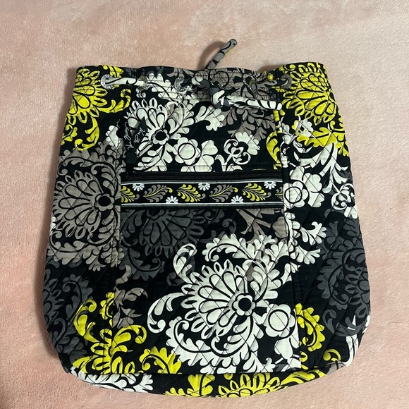 Vera Bradley draw string backpack - Picture 3 of 3